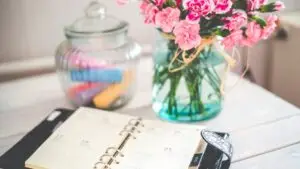 new year background, organizer, calendar, schedule, appointments, diary, notes, planner, still life, notebook, notepad, desk, open, kalendarz prac permakulturowych, kalendarz permakultury