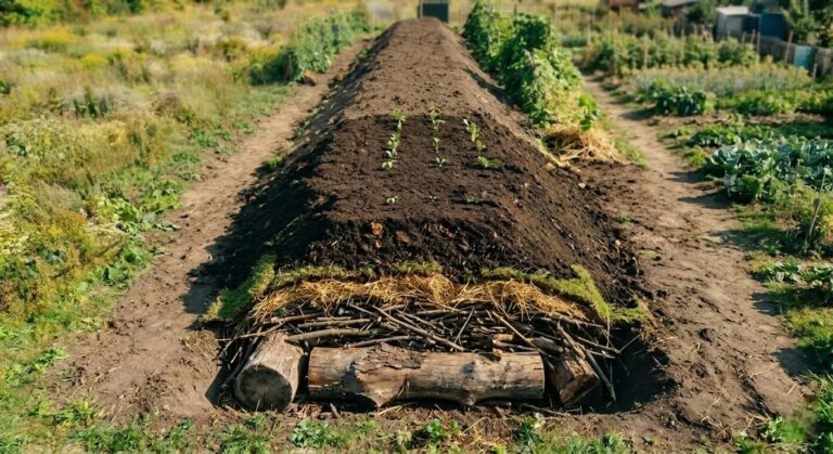 wał permakulturowy jak zrobić