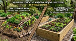 wał permakulturowy vs grządka podwyższona