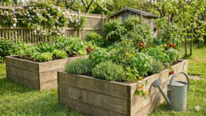 zalety uprawy w podwyższonych grządkach, uprawa warzyw w skrzyniach korzyści, uprawa współrzędna w podwyższonych grządkach, dlaczego warto mieć podwyższone grządki, grządki podwyższone czy warto, grządki podwyższone a kręgosłup, szybsze nagrzewanie się gleby wiosną